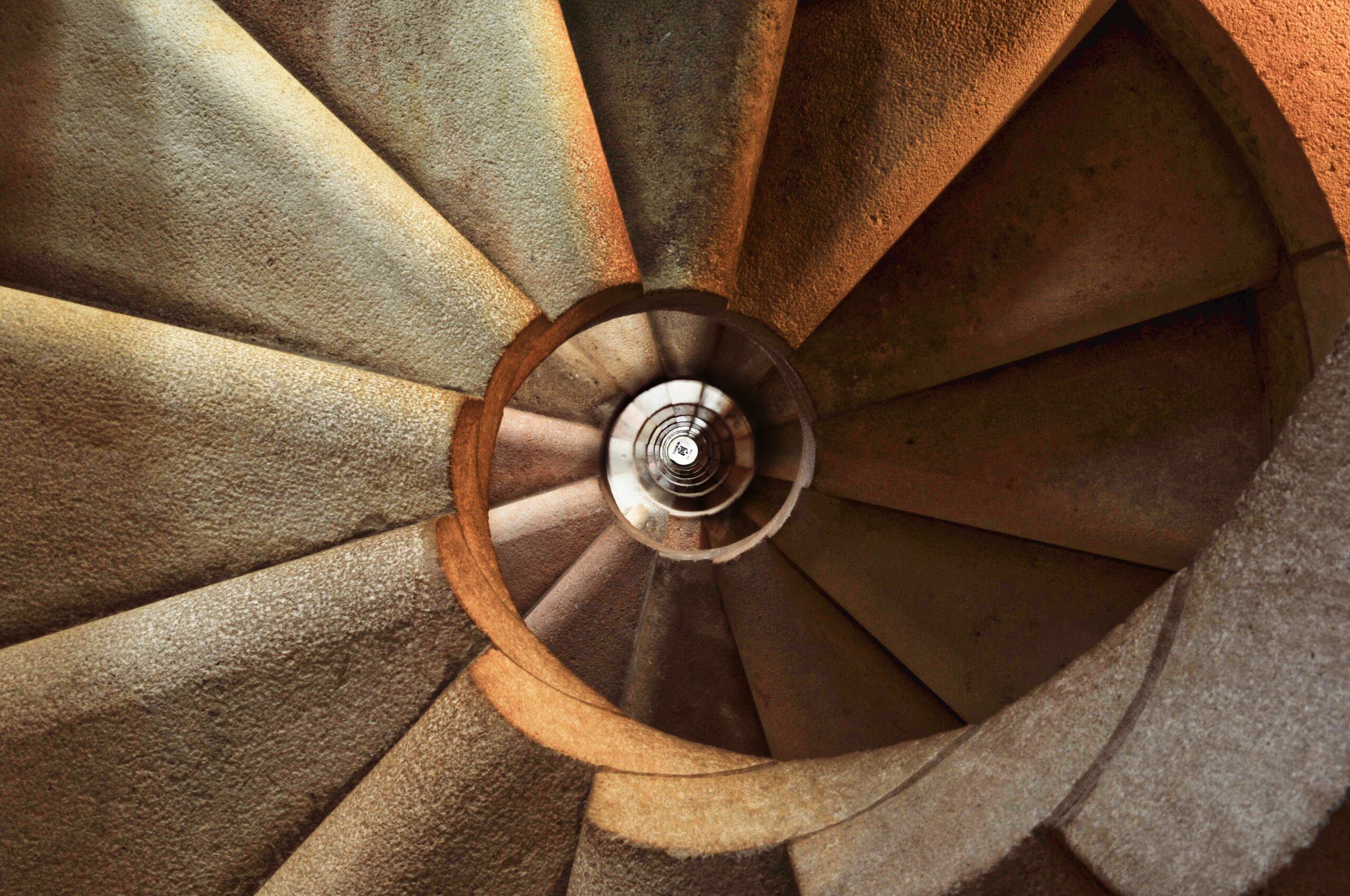 Where did my subconscious beliefs come from - spiral staircase