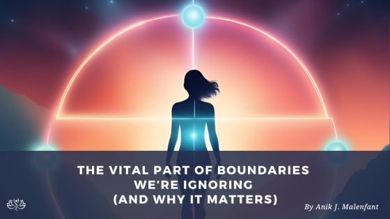 An image symbolizing the multidimensional role of boundaries as filters, containers, and portals for growth.