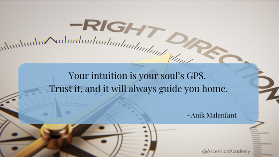 Quote: Your Intuition is your Soul's GPS.