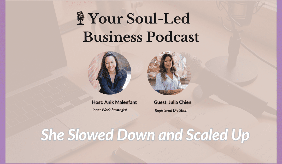 She Slowed Down and Scaled Up